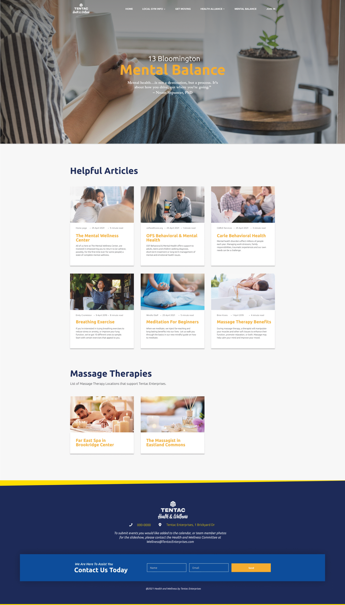 mental balance bloomington