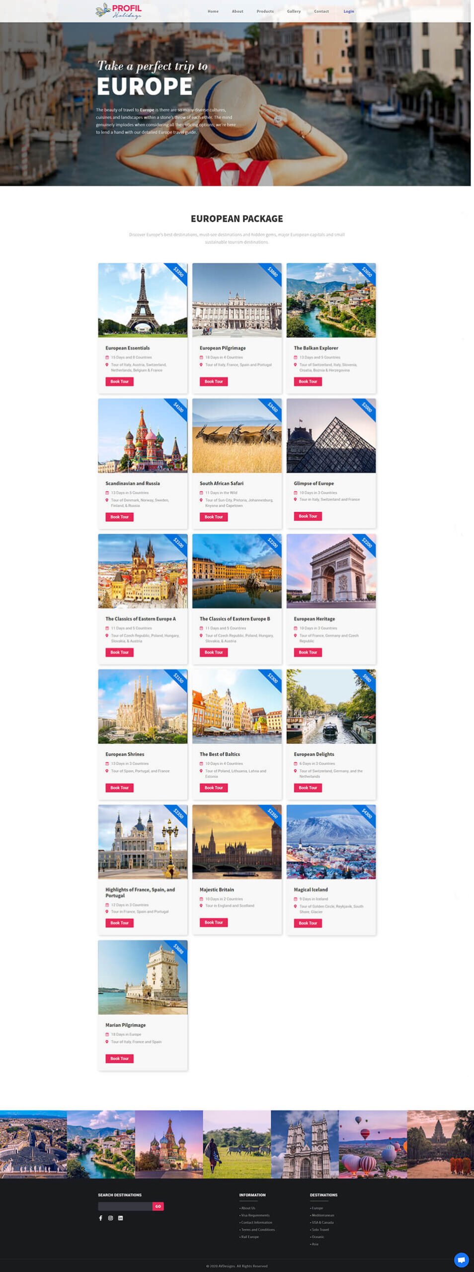 arrondesigns profil holidays europe